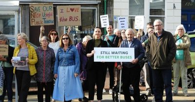 Angry locals campaign to save bus service that will 'cut off' Lanarkshire town