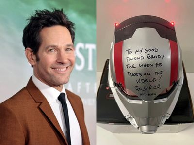 Paul Rudd sends letter and signed Ant-Man helmet to 12-year-old boy whose classmates refused to sign yearbook