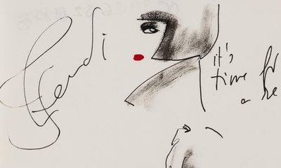 Karl Lagerfeld drawings sold for almost three times auction estimate