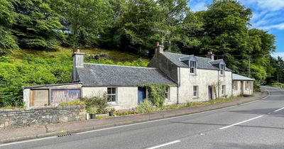 Rural 1800s four-bed cottage on market for less than one-bed Edinburgh flat