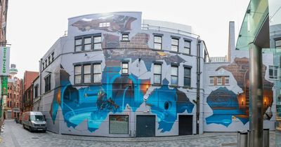 First look at new 'Pool of Life' mural in famous Liverpool street