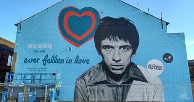 Buzzcocks singer Pete Shelley honoured with massive mural in hometown