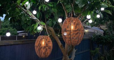 Bring your garden to life with outdoor lighting from B&M, Homebase, Home Bargains, Dunelm, Asda and Aldi