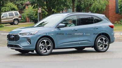 Redesigned Ford Escape Spied With ST-Line Badge For First Time