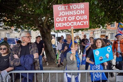 Anger, tears and tactical moves on the day Boris Johnson conceded defeat