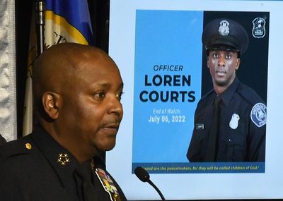 Detroit chief: Slain officer was `ambushed' by man, 19