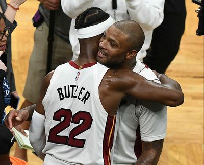 Jimmy Butler gave a hilarious reply to PJ Tucker’s farewell post to the Miami Heat on Instagram