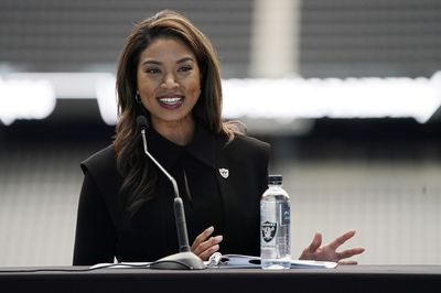 The Las Vegas Raiders have hired the first Black female team president in the NFL