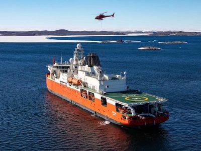 Spare parts lag sidelines Aust icebreaker