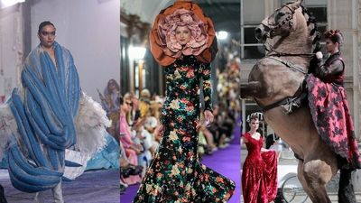 Paris Fashion Week's Haute Couture features weird, wacky and wonderful designer clothing