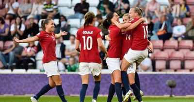 Norway send England emphatic message after romping to victory over Northern Ireland