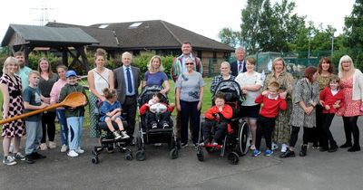 Scotland international rugby star Alex Craig opens Dumfries school's new sensory room