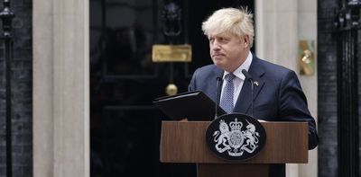 Boris Johnson breaks from his party in bitter resignation speech – what he said and what he really meant