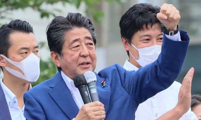 Shinzo Abe death: shock in Japan at killing of former PM during election campaign