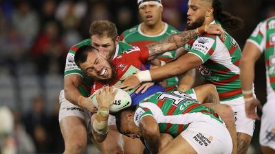 David Klemmer sent off as Newcastle fall to South Sydney