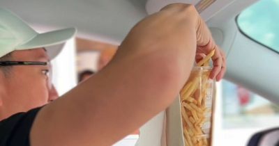 McDonald's fan reveals why he order large fries in a cup