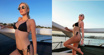 Claudine Keane shares exotic holiday snaps and she soaks in the sun in Cannes