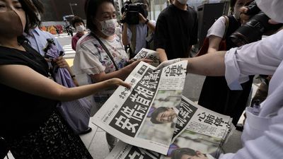 'A towering figure': Fatal shooting of Japan's Shinzo Abe shocks world leaders