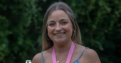 Mum who mooned crowd of parents at school sports day given trophy shaped like her bum
