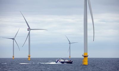 Price of offshore wind power falls to cheapest ever level in UK