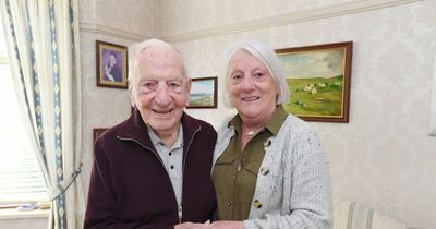 Lanarkshire WWII veteran celebrates turning 100 with friends and family