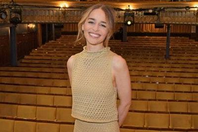 ‘Getting back on stage was as big a thrill as jumping out of plane’, says Emilia Clarke