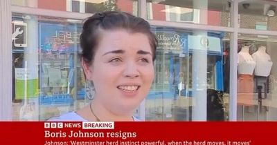 BBC viewers hail Leeds 'queen' who didn't know Boris Johnson had resigned