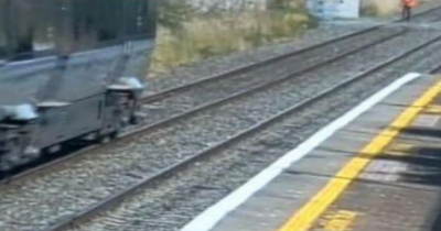 Irish Rail worker dodges death after jumping clear of track just seconds before 140km/h train passed