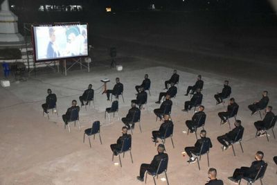 Army: Outdoor cinema for troops 'nothing new'