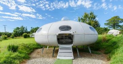 UK's weirdest holiday lets including a UFO, Hobbit hut and the real Spice Bus