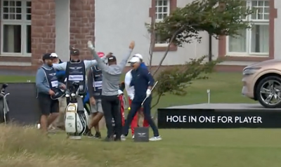 Jordan Smith hit a hole-in-one at the Genesis Scottish Open to win cars for himself and his caddie