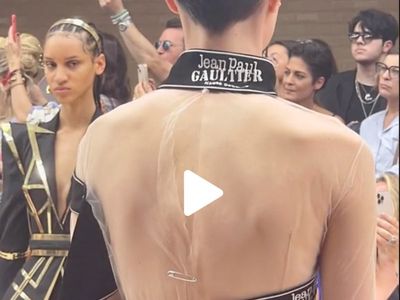 Jean Paul Gaultier: Fashionistas split over ‘unintentional’ safety pins in new couture show
