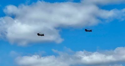 This is why Chinook helicopters were spotted flying over Greater Manchester