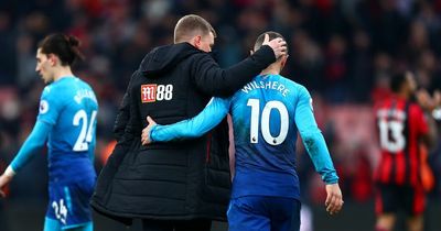 Jack Wilshere pays tribute to Newcastle United boss Eddie Howe following shock retirement