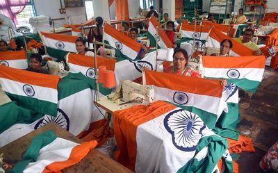 Don’t allow manufacture and import of Tricolour made of polyester, says Congress