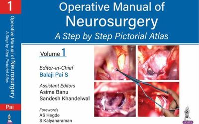 Government medical college doctor in Bengaluru comes out with operating manual of neurosurgery