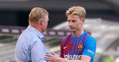 Ronald Koeman doubles down on Frenkie de Jong to Manchester United transfer claim