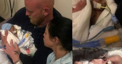 Newcastle couple lose baby boy Hero to rare condition which caused his organs to grow in his chest