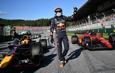 Verstappen on Austrian sprint pole, misery for Mercedes