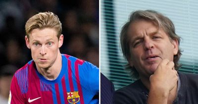 Todd Boehly dines with Barcelona chief as Chelsea's plan to sign Frenkie de Jong emerges