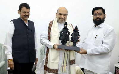 Maharashtra politics: Eknath Shinde and Devendra Fadnavis meet Amit Shah