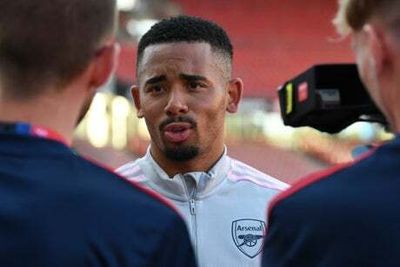 Gabriel Jesus spotted with fans after two-goal Arsenal debut in pre-season friendly