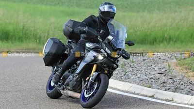 Spotted: Yamaha Tests 2023 Tracer 9 GT Adaptive Cruise Control