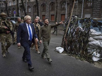 Ukrainians have a special place in their hearts for Boris Johnson
