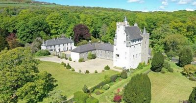 The stunning white-walled castle just over an hour from Glasgow that's set to reopen this summer