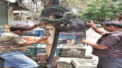 Kolkata: BMC repairs damaged salt lake lamp posts, NKDA inspects street poles in New Town