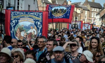 ‘There is anger’: Durham miners’ gala returns amid cost of living crisis
