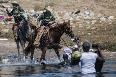 The agents on horseback who chased migrants used unnecessary force, a report finds