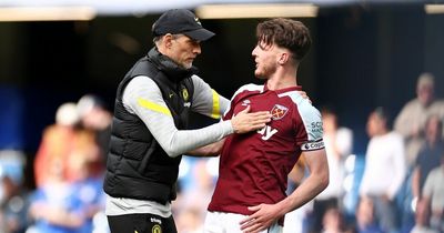 Thomas Tuchel given Declan Rice transfer stance amid £150million Chelsea and Man United talks
