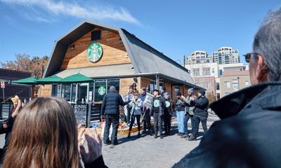 ‘They don’t care about us’: US Starbucks workers allege they were fired for union activity